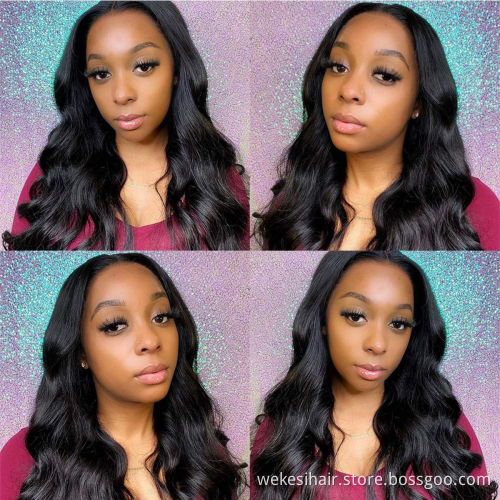 Cheap Human Hair Wig Vendor In China 13*4 Lacefront Wigs Human Hair Body Wave Raw Brazilian Virgin Remy Hair Human Lace Wigs